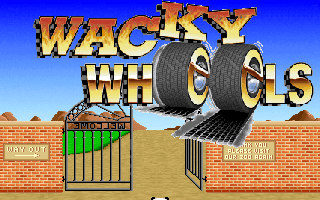 Wacky Wheels Alku Valikko Eläimet Animaatio