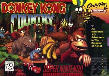 Donkey Kong Country SNES Kansi