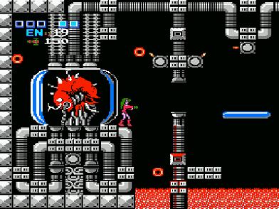 Metroid NES Taistelu Avaruuspiraatteja vastaan