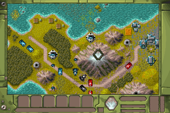 Battle Isle 2 Kartta Taistelu Strategia Vuoristo