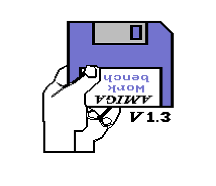 Amiga Workbench disketti kuva