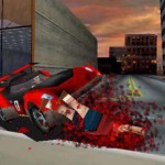 Carmageddon 2 Autolla ajo jalankulkijan yli