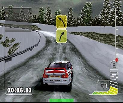 Colin McRae Rally PlayStation Mitsubishi Ruotsin Ralli Talvella