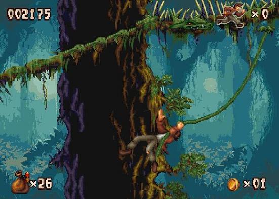 Pitfall Mayan Adventure Viidakko Liaani