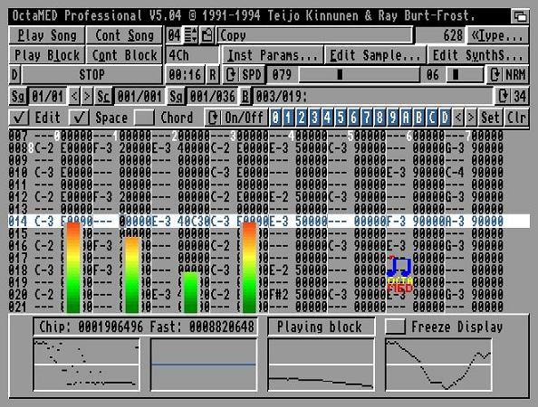 OctaMED Studio Musiikki Ohjelma Teijo Kinnunen