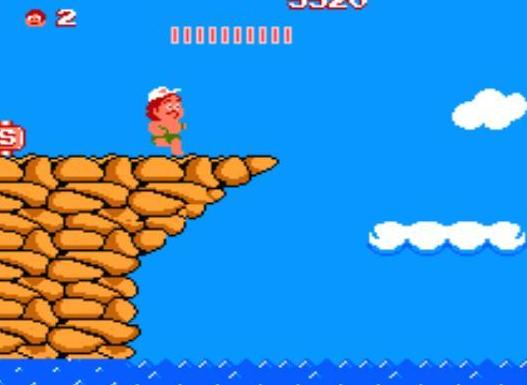 Adventure Island NES Meri