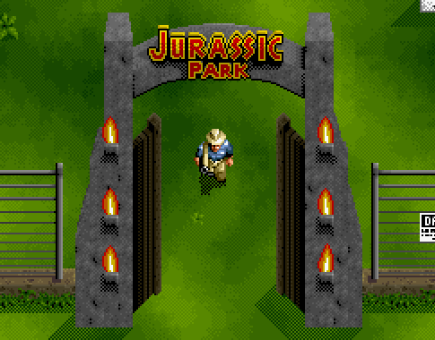 Jurassic Park SNES Animoitu Portti