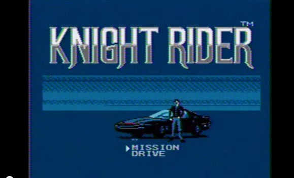 Knight Rider - Alku valikko