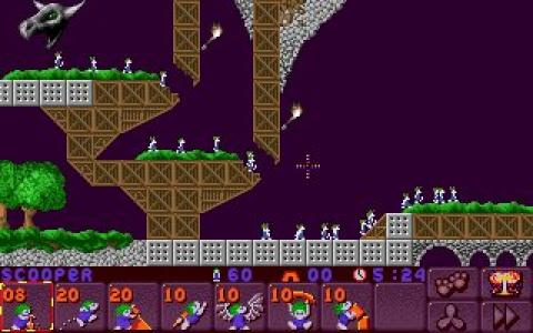 Lemmings 2: The Tribes (Amiga 500 longplay) 