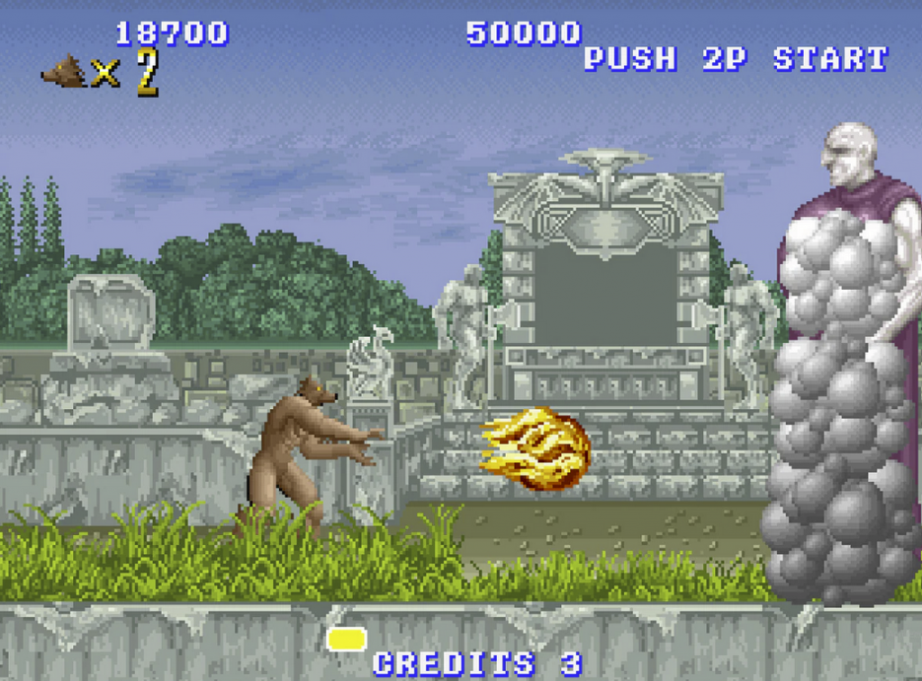 Altered Beast Peli Amiga Sega Archade